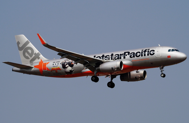 самолет Jetstar Pacific